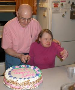 George Mavridis and Joanna Bezubka celebrate her birthday