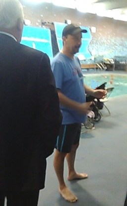 Peter Cutting at WDC pool