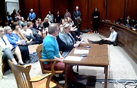 Anna and Richard at 4.30.19 hearing