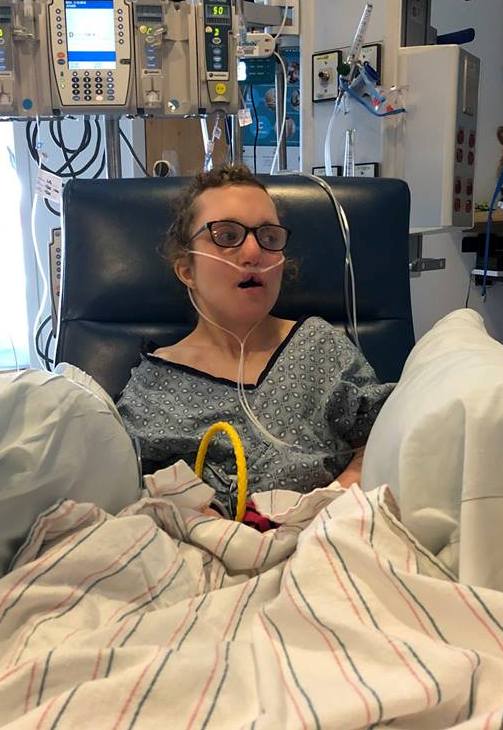 Maria recovering at BCH